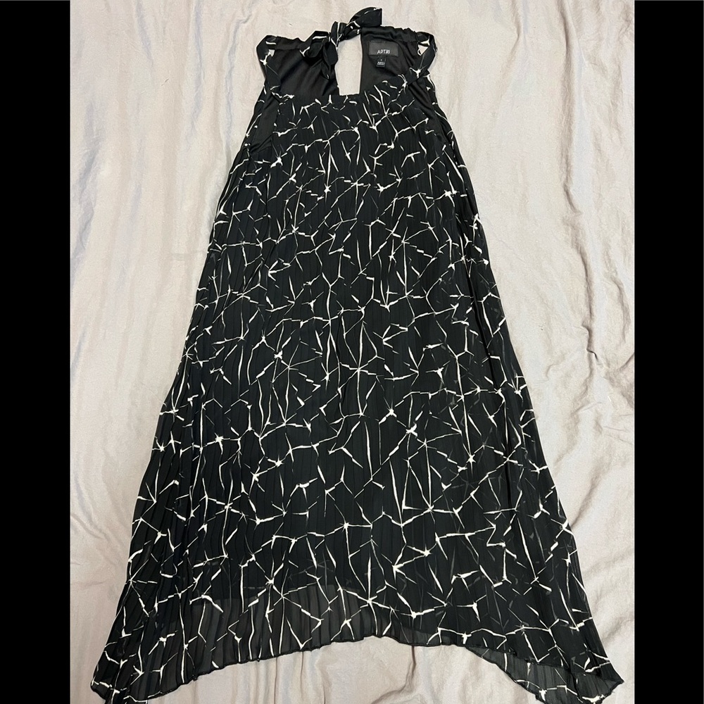 APT. 9 Black Halter Dress sz 2